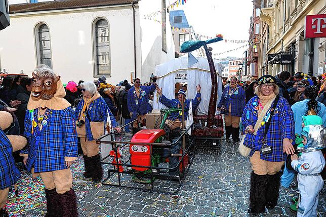 Bild 15: Fasnachtsumzug 2025 begeistert rund 20.000 Zuschauer