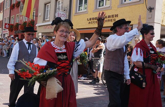 Bild 24: So schön war der Festumzug der 551. Waldshuter Chilbi