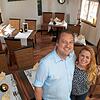 Marcus und Tatjana Hagner in ihrem &bdquo;Untertor&ldquo;. Sie wollen sich von den derzeitigen Corona-Beschränkungen nicht unterkriegen ...