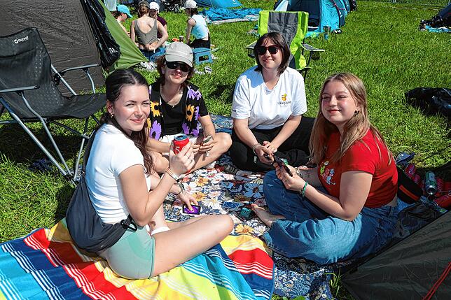 Bild 1: Campus Festival Konstanz 2024: Bilder vom Campingplatz am Freitag