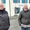 Sven Martin und Alexander Gebauer von der Bürgervereinigung Allmannsdorf-Staad (BAS) beim Rundgang durch Allmannsdorf im Februar. Da war ...