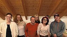 Der Vorstand (von links): Tanja Baumgartner, Heike Mutter, Ingo Lauber, Marianne Boll, Ignazia Bär, Heike Böhler und Tobias Sülzle. ...