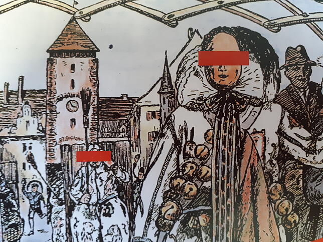 Narros mit rotem Balken: Das weist auf das neue Thema in der Zunftzeitung hin, die jetzt erscheint. Bild: Norbert Trippl