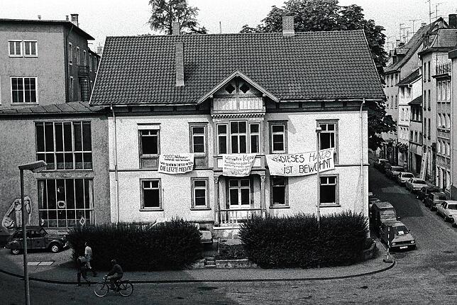 Bild 1: Hausbesetzungen, Schandflecken und eine graue Laube &ndash; So war Konstanz in den 80er-Jahren