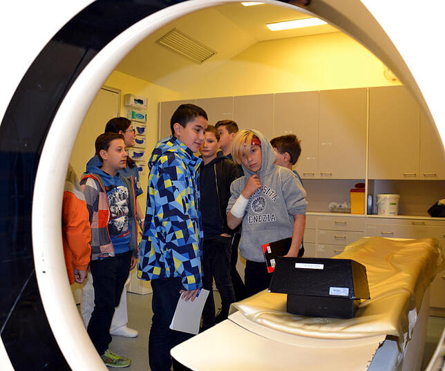 Viele interessierte Blicke hinter die Kulissen warfen die Schüler der Gemeinschaftsschule Schreienesch beim Boys and Girls Day im ...
