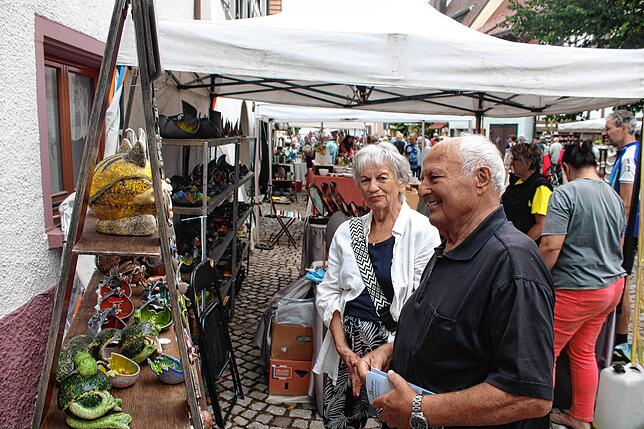 Bild 17: Töpfermarkt begeistert trotz kühler Witterung am Sonntag
