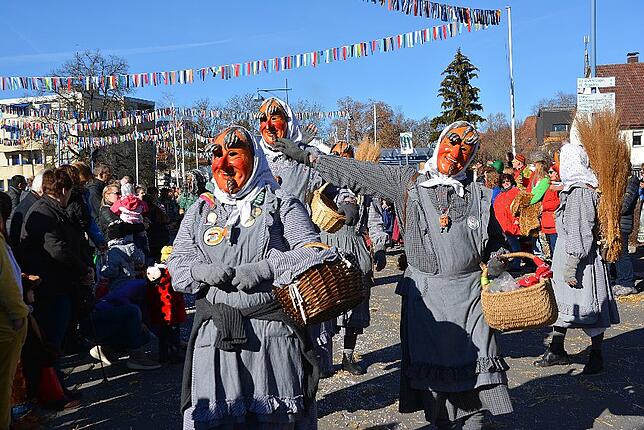 Bild 36: Bilder vom Narrentreffen der Urviecher-Zunft Bad Dürrheim: Großer Festumzug (2)