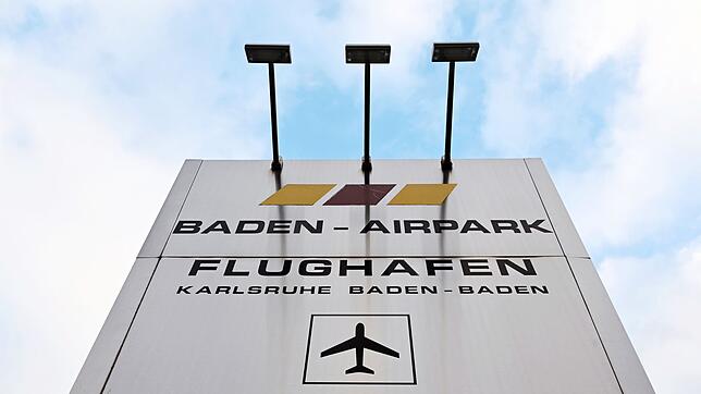 Wegen eines Gaslecks können größere Maschinen am Baden-Airpark nicht starten und landen. (Archivbild)