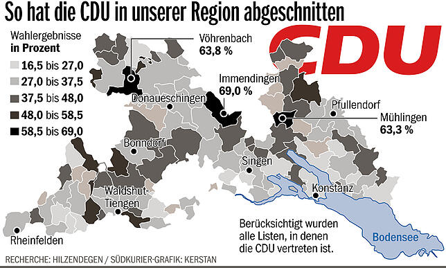Bild 4: Wo die Parteien ihre Hochburgen haben: Fünf Erkenntnisse zur Kommunalwahl in der Region