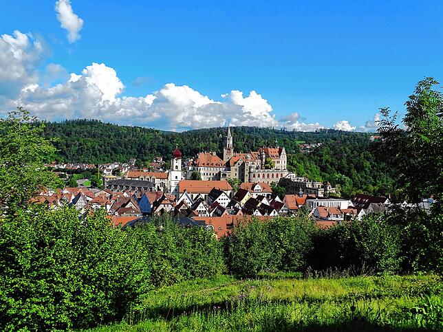 Diesen wohl schönsten Blick auf das Hohenzollernschloss kann man bei unserer heutigen Radtour von der Josefskapelle aus genießen. Auch ...