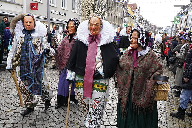 Bild 44: Bilder vom Historischen Umzug am Fasnetmontag in Villingen &ndash; Teil 1