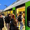 Am Morgen kurz nach Sieben ist viel los am Gottmadinger Bahnsteig. Seit der Rhyhas die Strecke Schaffhausen-Singen bedient, müssen die ...