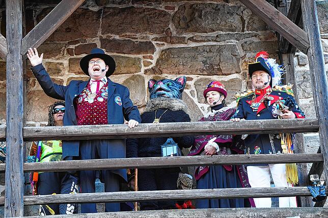 Bild 13: Katerbefreiung im Riet 2025 bei der Villinger Fasnacht