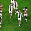 Die Spieler der deutschen Mannschaft verlassen nach dem Spiel gegen Costa Rica den Platz.