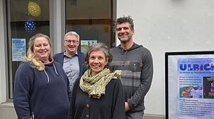 Sie haben die Markdorfer Gesundheitswochen organisiert (von links): Barbara Bücken, Claudius Beck, Katja Eberle und Chris Schorpp. Foto: ...