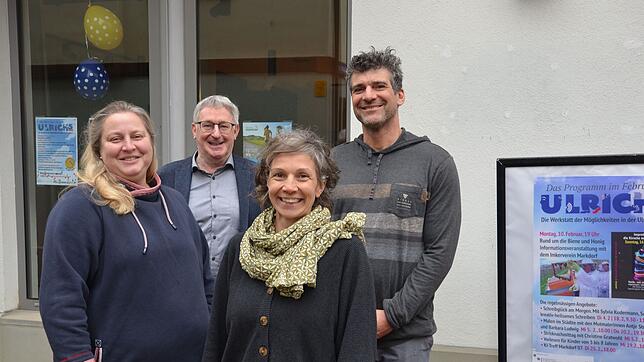 Sie haben die Markdorfer Gesundheitswochen organisiert (von links): Barbara Bücken, Claudius Beck, Katja Eberle und Chris Schorpp. Foto: ...