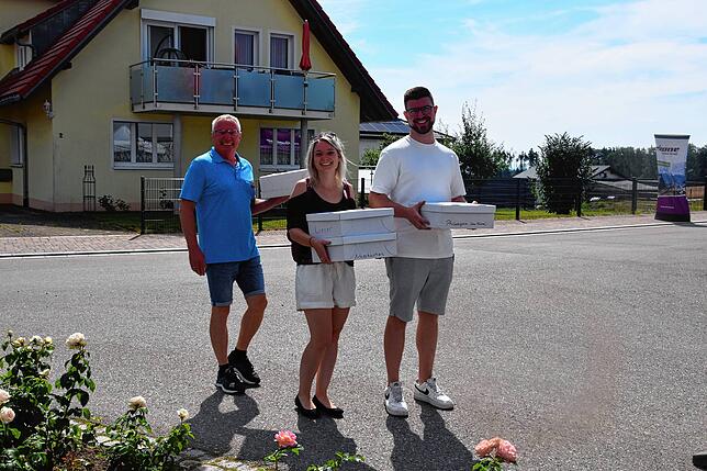 Bild 30: Ein Markt rund um die Rose: Nöggenschwieler Rosentage zeigt sich in Blütenpracht