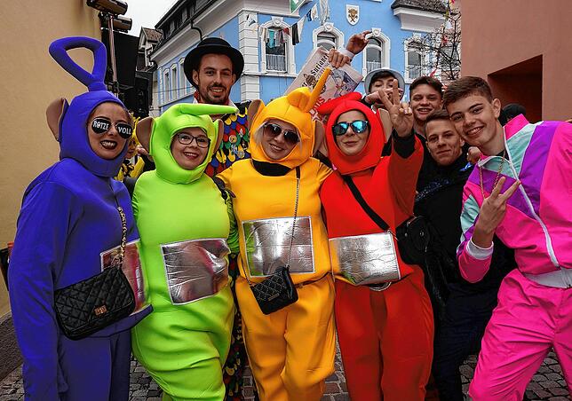Die Teletubbies erfreuen nicht nur kleine Kinder.