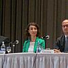 Die Spannung ist ihnen anzusehen: Dirk Caroli, Dorothee Eisenlohr und Thomas Herzog (von links) bei der Kandidatenverstellung im ...