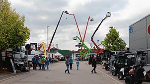 Bild : Volles Programm beim Gewerbetag in Salem