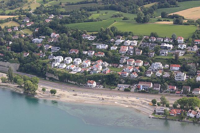 Bild 7: So schön ist Ihre Heimat von oben – Das Gelände der Landesgartenschau aus der Luft