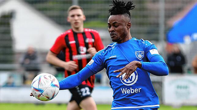 Der 38-Tore-Mann des SC Markdorf, Spitzname Monster: Austyn Adebayo Adefeyiju.