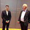 Stephan Rößler (links) wird neuer Leiter der Städtischen Galerie in Schwenningen und damit auch Stellvertreter von Kulturamtsleiter ...