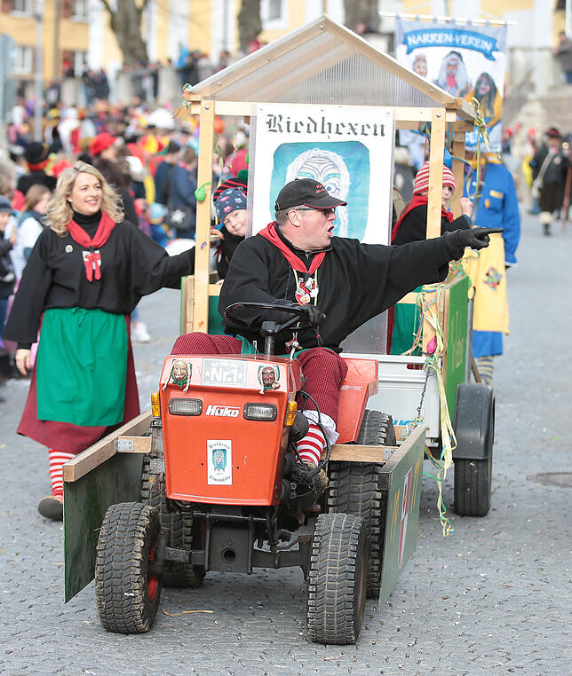 Bild 27: Bilder vom Fasnachtssonntag in Donaueschingen (Teil 2)