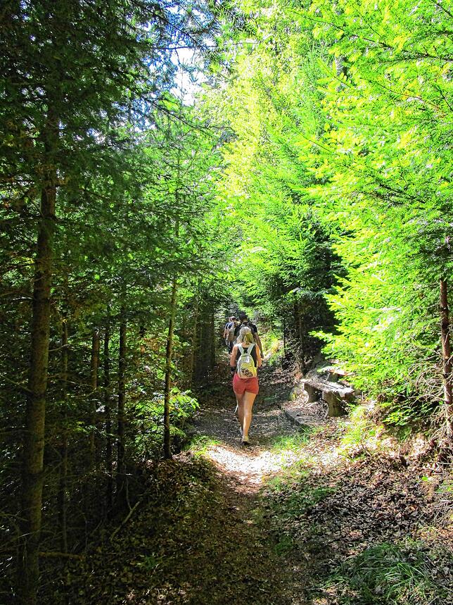 Der Tourismus hat im Corona-Jahr 2020 stark gelitten. Ausnahme: Während der Sommermonate kamen mehr Ausflügler in die Region, wie hier ...