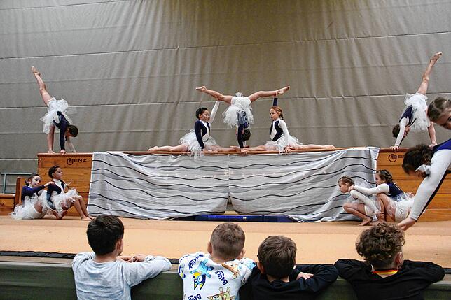 Bild 11: Die Erzinger Sporthalle wurde zum magischen Weihnachtszirkus!
