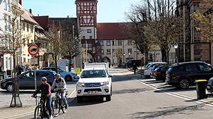 Fahrradstreifen in der Innenstadt würden die Sicherheit erhöhen – so die Initiative.