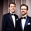 Jochen Frank Schmidt (links) und Alexander Dieterle freuen sich über Unterstützer.