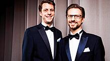 Jochen Frank Schmidt (links) und Alexander Dieterle freuen sich über Unterstützer.