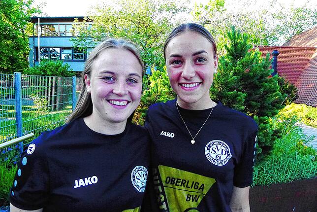 Das Spielführer-Duo: Corinna Knisel (links) und Alexandra Rößler.