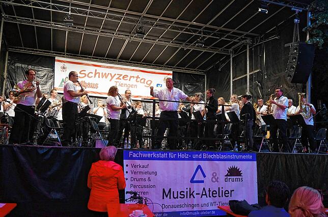 Bild 24: Wunschkonzert am Tiengener Schwyzertag – Stadtmusiker spielen groß auf (Teil 2)