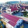 Das Dach der Bräunlinger Stadthalle würde sich neben der Brändbach- und Gauchachhalle für Photovoltaik-Anlagen eignen und könnte auch ...