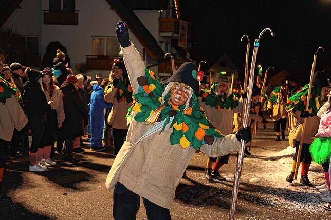 Bild 19: Nachtumzug in Pfaffenweiler (2/2)