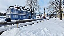 An der Villinger Straße sind die Bestandsgebäude schon saniert.