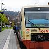 Ein Seehäslezug im Bahnhof von Stockach. Seit Beginn dieses Jahres beschwerten sich Fahrgäste immer wieder über Verspätungen auf der ...
