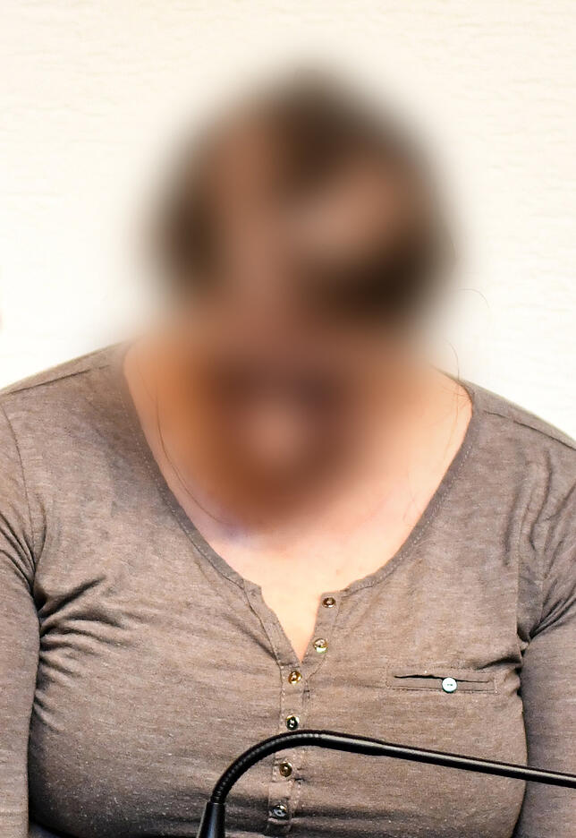 Berrin T. beim Prozessauftakt am 11. Juni.