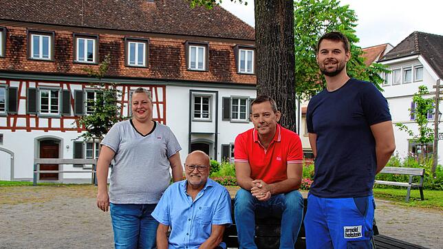 Das Veranstaltungsteam von Markdorf Spirits (von links) Barbara Bücken, Roland Neubert, Jens Neumann und Michael Holstein freut sich auf ...