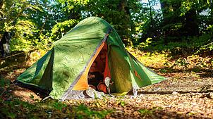 Es gibt fünf Naturpark-Trekkingcamps in Sigmaringen, Mengen und Gammertingen.