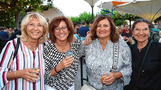 Bild 27: Beim Stadtgartenfest treffen sich die Konstanzer. Alle Fotos vom ersten Abend
