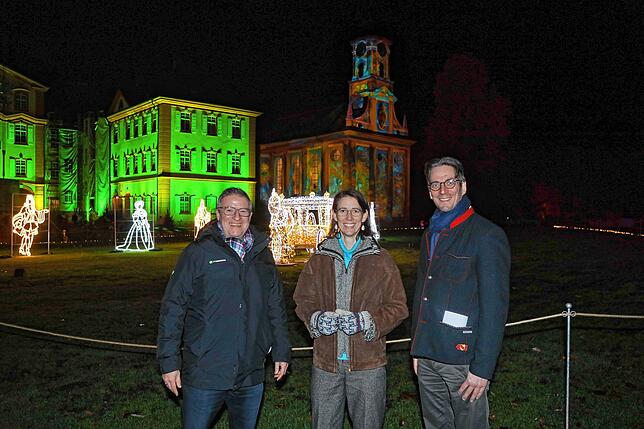 Bild 2: Insel Mainau: Bilder vom Start des Christmas Garden 2023 - Teil 2