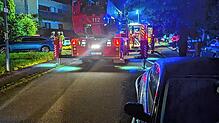 Zu einem größeren Feuerwehreinsatz ist es in der Nacht von Montag auf Dienstag im Scheurenbohl in Engen gekommen.