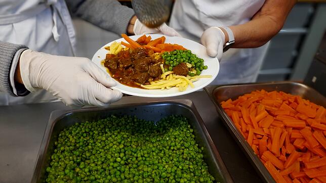 Und so sieht das fertige Gericht auf dem Teller aus. Guten Appetit.