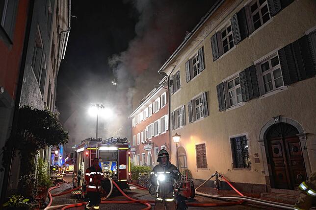 Bild 10: Großbrand in der Konstanzer Altstadt: Bilder vom größten Feuerwehreinsatz seit Jahren