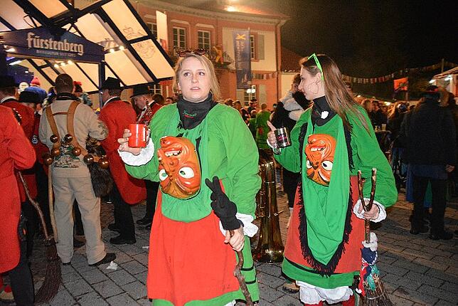 Bild 9: Narrentreffen der Urviecher-Zunft: Bilder vom Eröffnungsumzug (2)