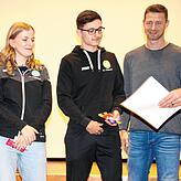 Lena Herderich und Finn Hummel vom Tennisclub Pfullendorf.