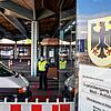 Lediglich aus touristischen Gründen oder für Einkäufe die Grenze aus der und in die Schweiz übertreten, wie hier am Grenzübergang Weil ...